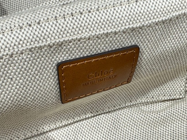 Chloe Soft leather bowling bag W0653 brown