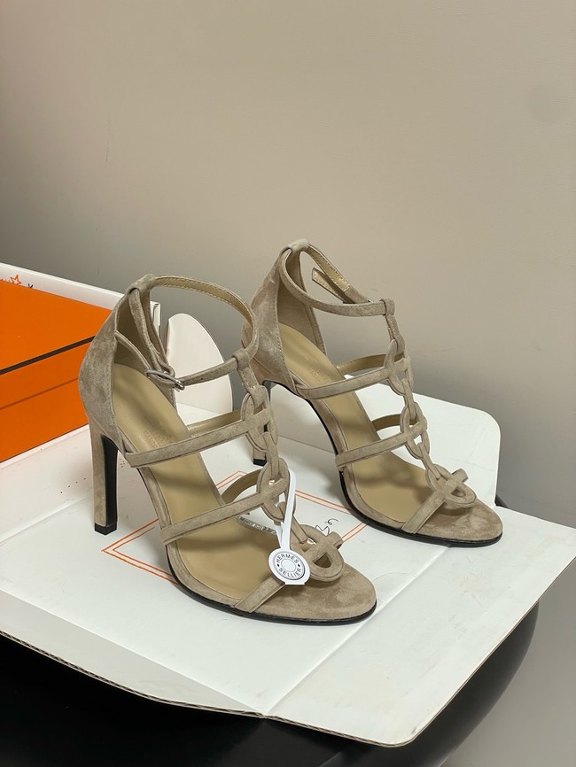 Hermes Sandals Heel 10.5CM 66931-1