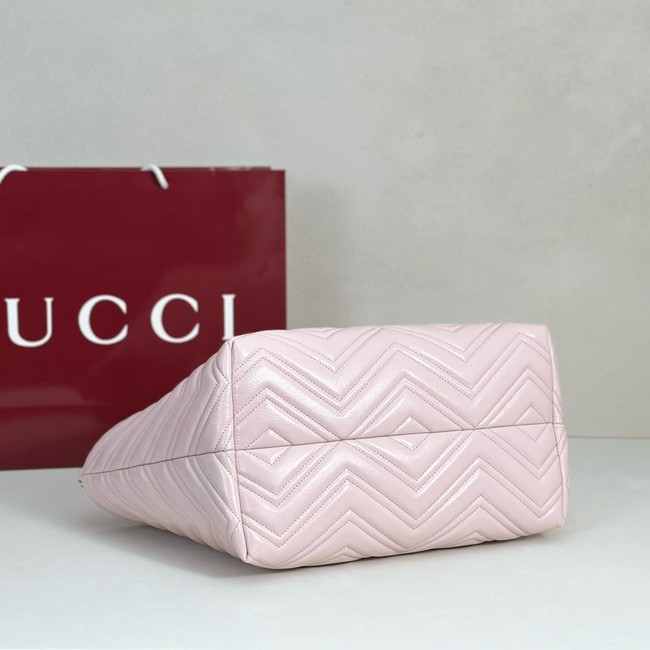 Gucci GG Marmont medium tote bag 855279 pink