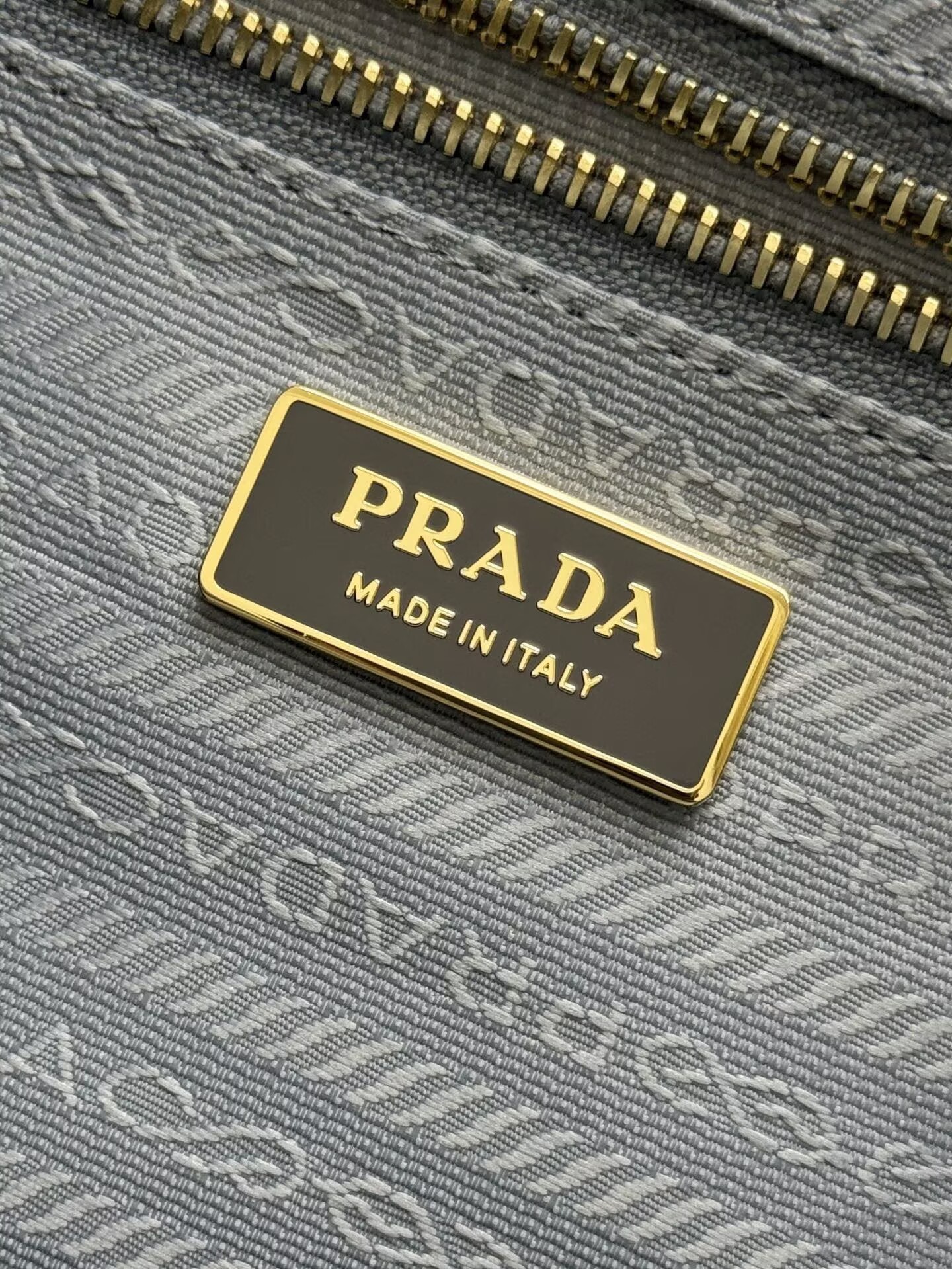 Prada Large Bonnie Leather Tote Bag 1BA439 Gray Prada Large Bonnie Leather Tote Bag 1BA439 Gray