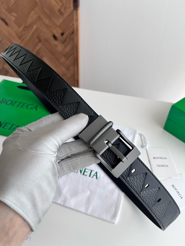 Bottega Veneta Intrecciato Taurillon Belt 876745-2 Bottega Veneta Intrecciato Taurillon Belt 876745-2