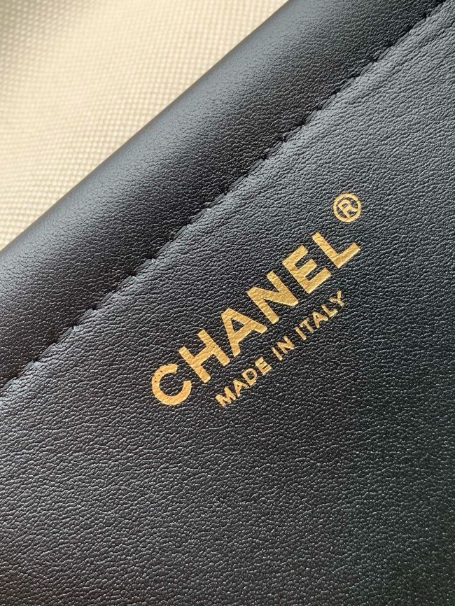 CHANEL Small Tote AS6288 black&Fabric
