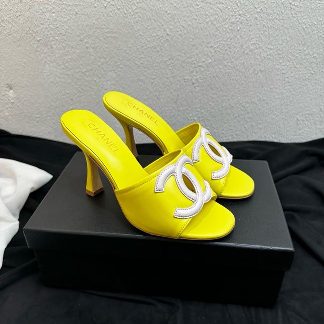 Chanel Lambskin Mules 90mm 65062-5 Chanel Lambskin Mules 90mm 65062-5