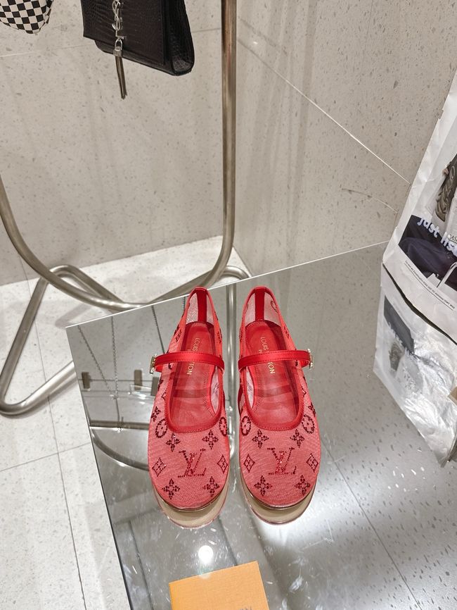 Louis Vuitton Romy Flat Ballerina 1AK24A-5 Louis Vuitton Romy Flat Ballerina 1AK24A-5